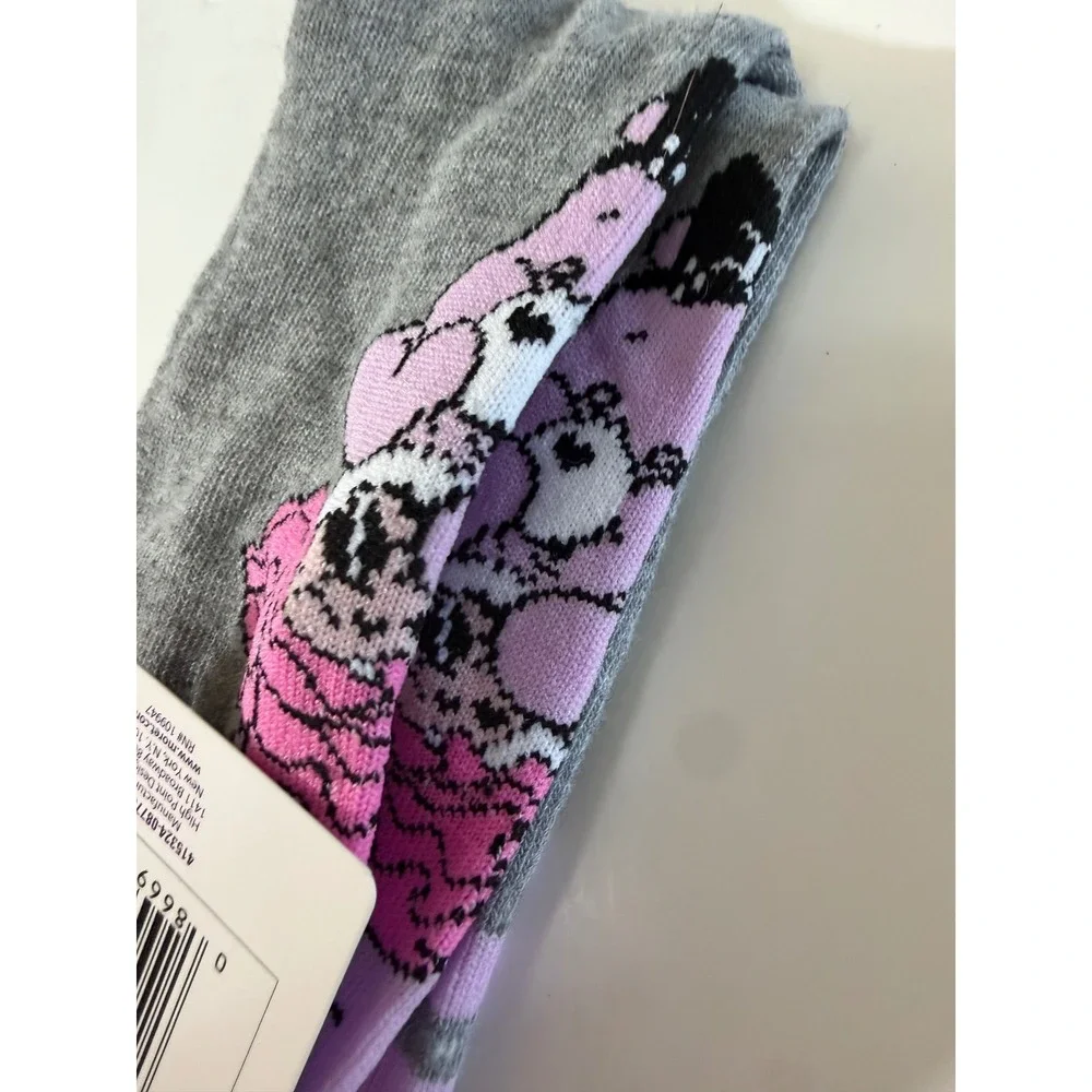 Care Bears Share Bear Gray Crew Socks Bears Just Wanna Have Fun Pink Tutu NWT